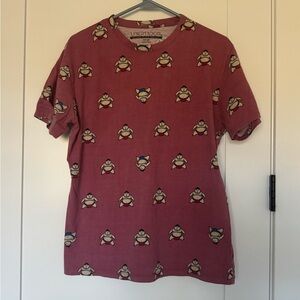 Libertador Sumo Wrestler T-shirt Size Large